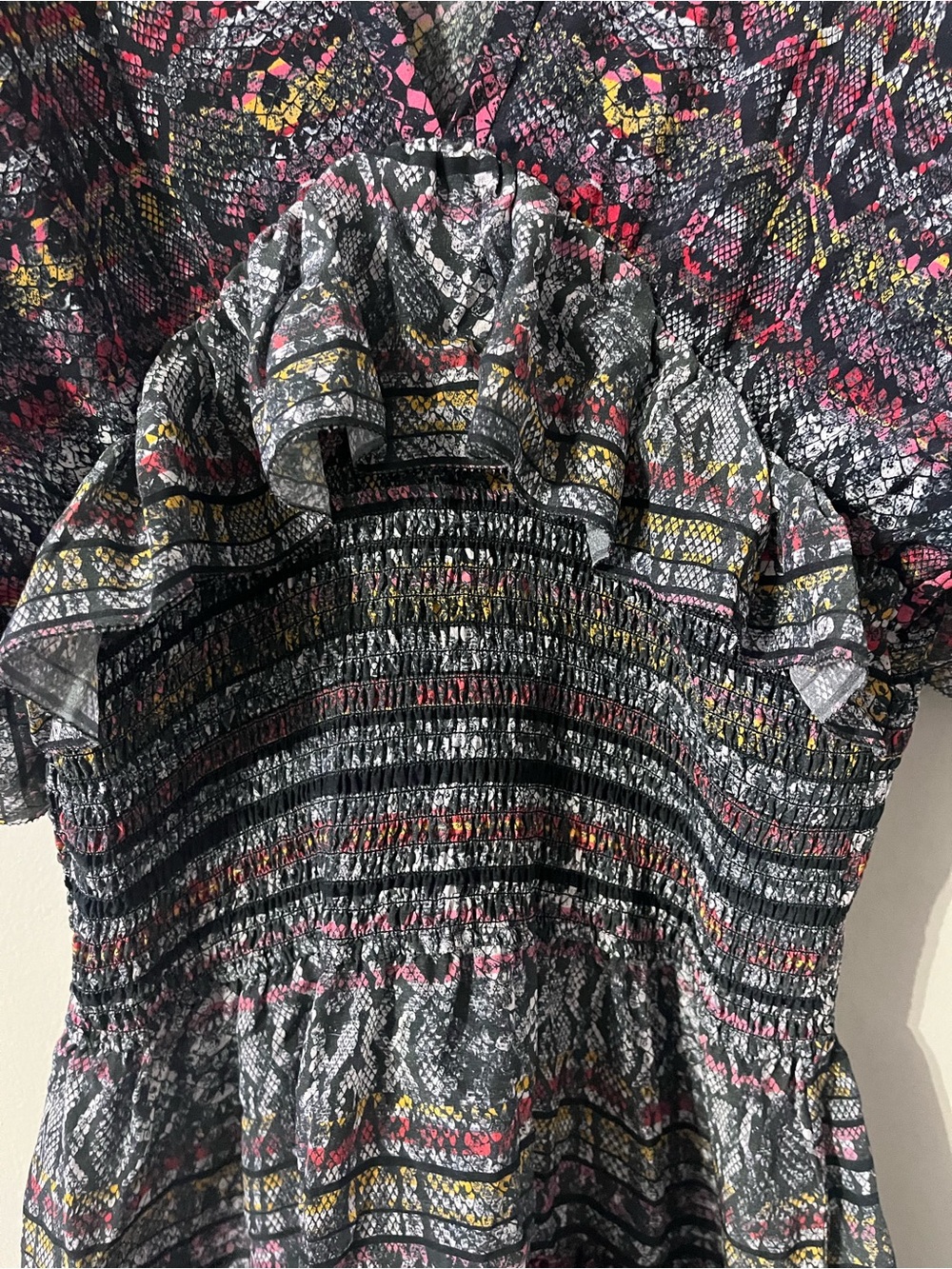 IRO Mini 100% Silk Dress Sz 36 - Picture 2 of 8